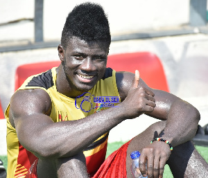 Samuel Obeng scored two goals for Ghana at the AFCON