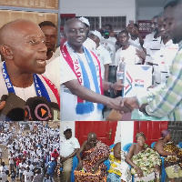 Parliamentary aspirant for Atwima Nwabiagya North,  Dickson Osei Assibey