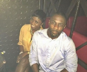 Princess Shyngle and Idris Elba