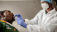 File Photo of a health worker in PPE