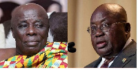 Okyehene, Osagyefo Amoatia Ofori Panin and President Nana Akufo-Addo