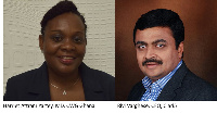 Harriet Attram Yartey, Managing Director, CWG Ghana,Rivi Varghese, CEO, Clari5