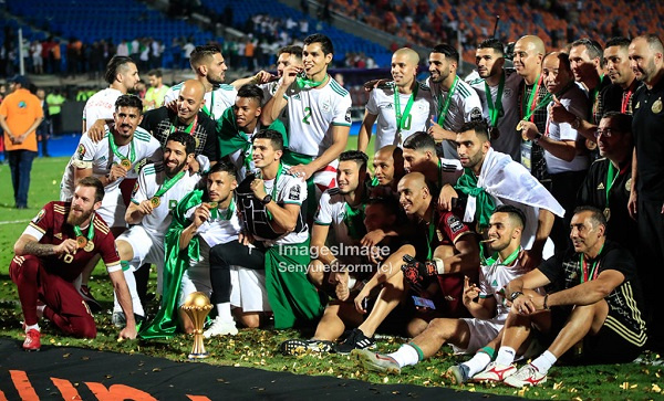 Algeria won their second trophy in 29 years