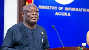 Kwaku Afriyie, Minister for Environment, Science, Technology and Innovation