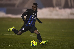 Ibrahim Yaro plays for Switchbacks FC