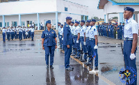 Air Commodore Atiemo, in his speech, expressed his appreciation for the warm reception