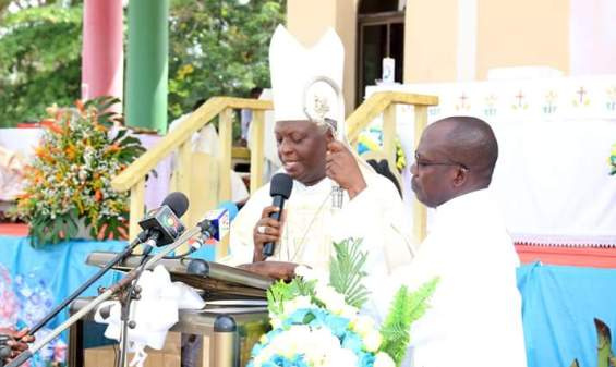 Bishop of Koforidua Diocese of the Catholic, Most Rev. Joseph Afrifa Agyekum