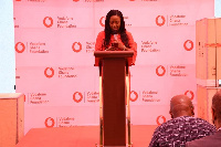 Patricia Obo-Nai, the Chief Executive Officer of Vodafone Ghana