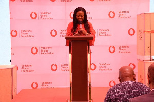 Patricia Obo-Nai, the Chief Executive Officer of Vodafone Ghana