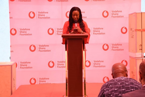 Patricia Obo-Nai, the Chief Executive Officer of Vodafone Ghana