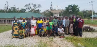 Participants of the workshop in a group photograph