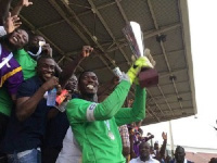 Goalkeeper Muntari Tagoe