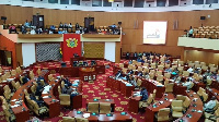 A photo of Ghana's Parliament