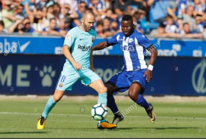 Wakaso and Iniesta have had a healthy rivalry on the pitch