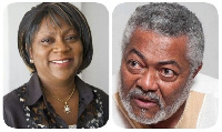 Valerie Sawyer and Former President, Jerry John Rawlings