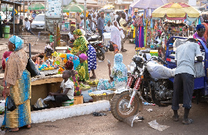 A busy day at Tamale