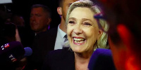 First-round victory was sweet for Marine Le Pen and her National Rally party