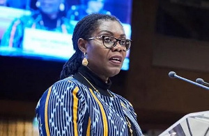 Ursula Owusu-Ekuful,  Minister of Communication and Digitalisation