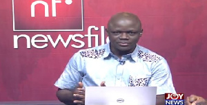 Samson Anyenini, host of Newsfile