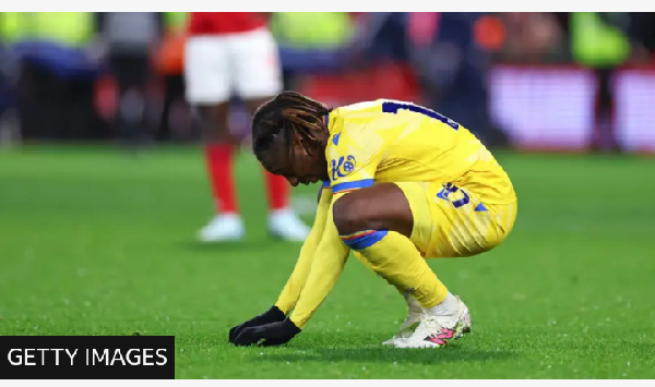 Eberechi Eze was a constant threat against Nottingham Forest