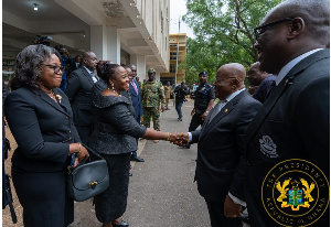 Akufo-Addo criticized misleading comparisons with the U.S. judicial system