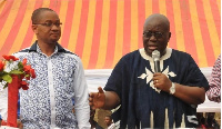 President Nana Addo Dankwa Akufo-Addo with Ben Abdallah Banda