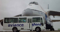 Aviance bus at the KIA