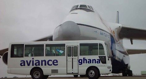 Aviance Ghana plane