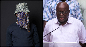 Anas Aremeyaw Anas, President Nana Akufo-Addo.