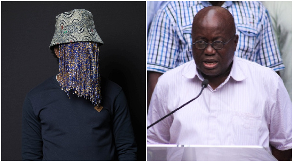 Anas Aremeyaw Anas, President Nana Akufo-Addo.