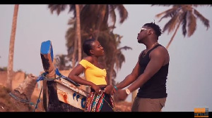 Medikal and Fella Makafui