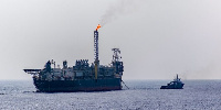 FPSO Kwame Nkrumah at the Jubilee Fields operated by Tullow Oil