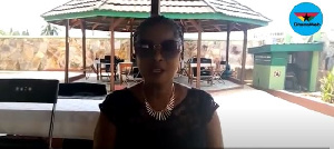 A business owner speaking in an interview with Ghanaweb's Eastern Regional Correspondent