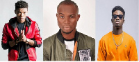 King Promise, Kuami Eugene and KiDi