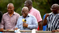 Nana Addo Dankwa Akufo-Addo NPP flag bearer addresses supporters.