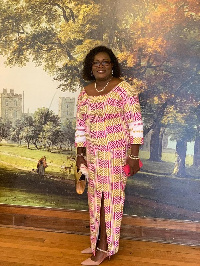 Ghanaian midwife, Mrs. Angelina Ankomah