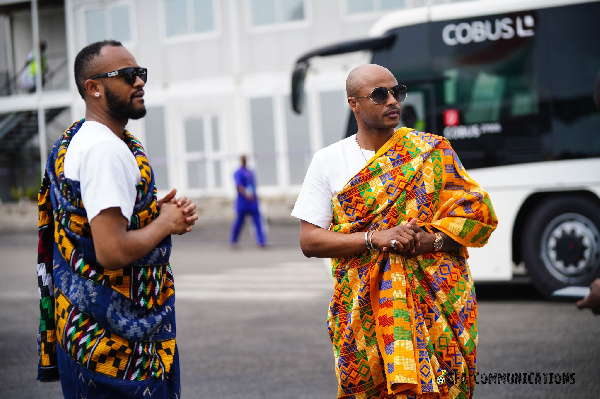 Dede Ayew and his brother, Jordan Ayew