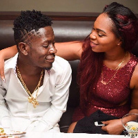 Musician Shatta Wale and Shatta Michy