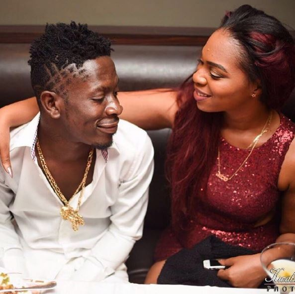 Shatta Wale and baby mama