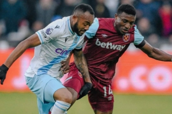 Jordan Ayew and Mohammed Kudus