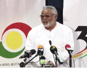 Former President, Jerry John Rawlings