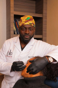 Ghanaian American Beverly Hills plastic surgeon, Dr. Michael K. Obeng