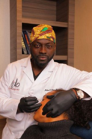 Ghanaian American Beverly Hills plastic surgeon, Dr. Michael K. Obeng