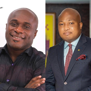 Rev Victor Kusi Boateng and Samuel Okudzeto Ablakwa