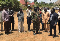 REGSEC's visit to the area aimed to assess the operations of quarry operators in the Afigya Kwabre