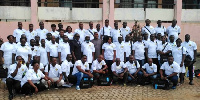 Participants of the 4-day workshop for Assembly and Unit Committee members in Obuasi