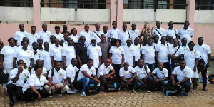 Participants of the 4-day workshop for Assembly and Unit Committee members in Obuasi