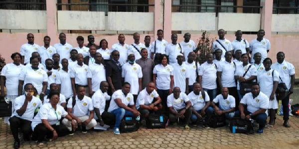 Participants of the 4-day workshop for Assembly and Unit Committee members in Obuasi