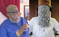 Dr Nyaho Nyaho-Tamakloe and Anas Aremeyaw Anas