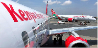 Kenya Airways planes are seen at the Jomo Kenyatta International Airport( REUTERS/Thomas Mukoya)